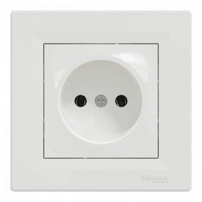 Schneider Electric ASFORA EPH3000121 Розетка одинарна без заземлення