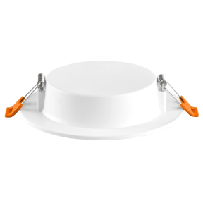 VIDEX 6W 5000K 220V - LED світильник Back круглий