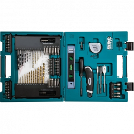Makita D-31778 - Набір біт та свердел комбінований, 104 шт.
