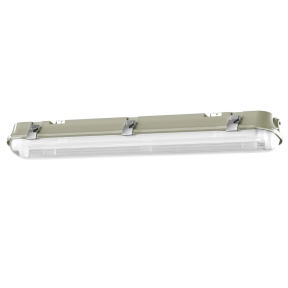 VIDEX 0,6М 220V - LED світильник IP65 лінійний під лампу 2хТ8
