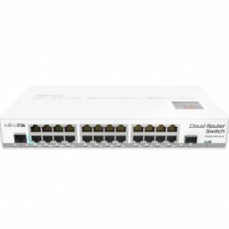 24-портовий комутатор MikroTik CRS125-24G-1S-IN