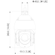 Dahua Technology DH-SD4E425GB-HNR-A-PV1 - 4 Мп мережева Starlight IR WizSense PTZ камера із зумом 25x