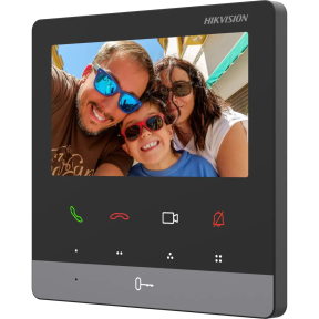 Hikvision DS-KV6103-PE1(С) + DS-KH6100-E1 + DS-KABV6113-RS - Комплект відеодомофону