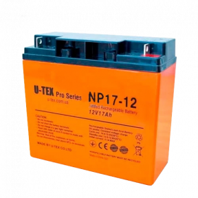 Акумулятор U-tex PRO 12В / 17 Ah