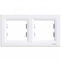 Schneider Electric ASFORA EPH5800221 Рамка 2-місна горизонтальна біла