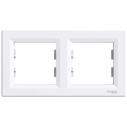 Schneider Electric ASFORA EPH5800221 Рамка 2-місна горизонтальна біла