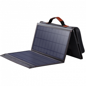 Портативна сонячна панель 2E, 36 Вт зарядний пристрій, USB-С 20W, USB-A 18W