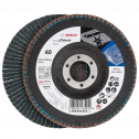 Bosch X571 125 мм K40 (2608606922) - Пелюстковий шліфкруг
