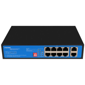 Ewind EW-S1910CF-AP - 10-портовий комутатор 100M PoE