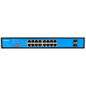 Ewind EW-S1918CG-AP - 16-портовий PoE 300 Вт 2G SFP комутатор