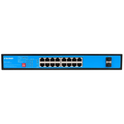 Ewind EW-S1918CG-AP - 16-портовий PoE 300 Вт 2G SFP комутатор