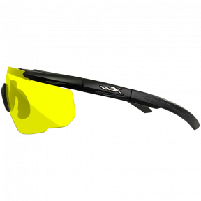 Захисні балістичні окуляри Wiley X SABER ADV Жовті лінзи/Матова чорна оправа (без кейсу)