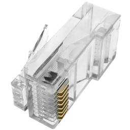 RJ45 кат. 5e Конектор з'єднувальний неекранований (упаковка 100 шт)