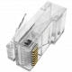 RJ45 кат. 5e Конектор з'єднувальний неекранований (упаковка 100 шт)