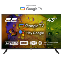 2E 43A07KU - Смарт-телевізор 43″ Google TV