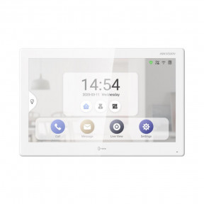 10-дюймовий кольоровий внутрішній монітор Hikvision DS-KH9510-WTE1