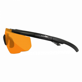 Захисні балістичні окуляри Wiley X SABER ADV Помаранчеві лінзи/Матова чорна оправа (без кейсу)