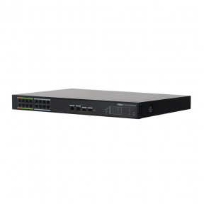 16-портовый PоE коммутатор Dahua Technology DH-LR2218-16ET-240