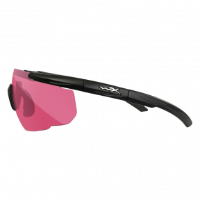 Защитные баллистические очки Wiley X SABER ADV Серые/Оранжевые/Красные линзы/Матовая черная оправа