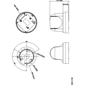 Dahua Technology DH-SD29204DB-GNY-W - 2-мегапіксельна 4x ІЧ-камера WizSense PTZ