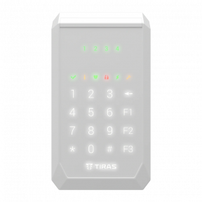 Клавіатура Tiras K-PAD4 (white)