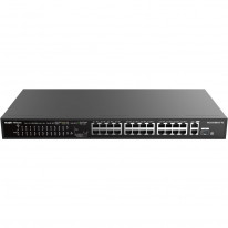 Ruijie Reyee RG-ES126S-LP V2 - 24-портовый неуправляемый PoE коммутатор