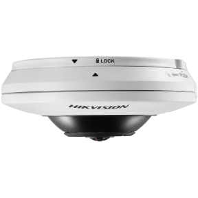 Hikvision DS-2CD2955FWD-IS (1.05 мм) - 5 Мп купольна мережева камера з об'єктивом "риб'яче око"