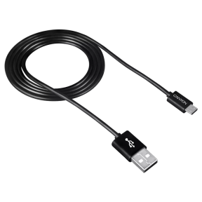 Кабель Micro USB Canyon Micro USB – USB 2.0 UM-1 (CNE-USBM1B)