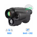 Ручной тепловой и оптический двухспектральный монокуляр AGM FUZION LRF TM35-640