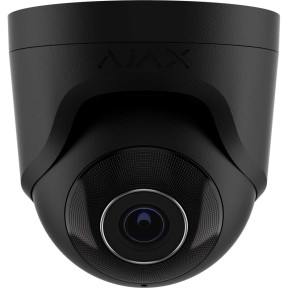 Ajax TurretCam (8 Mp/4 mm) Black - Дротова охоронна IP-камера