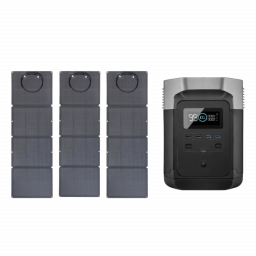 Комплект EcoFlow DELTA + 3*110W Solar Panel