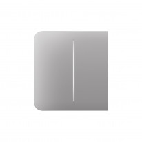 Ajax SideButton (2-gang) Fog/Димна - Бічна кнопка для двоклавішного вимикача