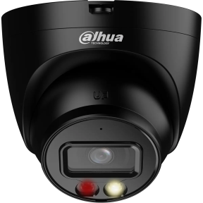 Dahua Technology DH-IPC-HDW2449T-S-IL-BE (2.8 мм) - 4 МП WizSense з подвійним підсвічуванням та мікрофоном (чорна)