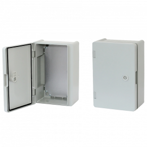 ERKA 022 Щит с монтажной панелью, опаловая дверь IP 65