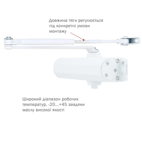 Дотягувач RYOBI *1500 D-1504 GLOSSY_WHITE