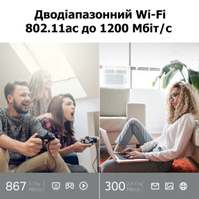 TP-LINK Archer C64 (AC1200) - Бездротовий дводіапазонний MU-MIMO маршрутизатор