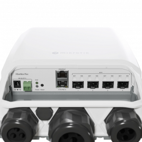 Mikrotik FiberBox Plus (CRS305-1G-4S+OUT) - 5-портовий керований комутатор
