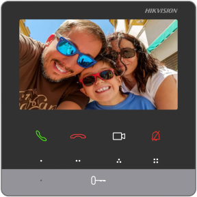 Hikvision DS-KV6103-PE1(С) + DS-KH6100-E1 + DS-KABV6113-RS - Комплект відеодомофону