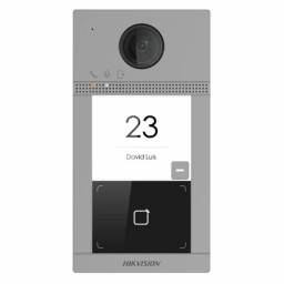 Hikvision DS-KV8113-WME1(C) - 1-кнопкова металева панель виклику