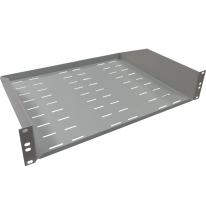 Полка консольная 2U 19" 350мм 25 кг