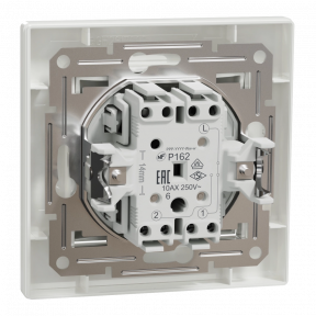 Schneider Electric ASFORA EPH0400121 Вимикач 1-кл. білий прохідний