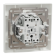 Schneider Electric ASFORA EPH0400121 Вимикач 1-кл. білий прохідний