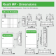 Schneider Electric MIP22112S Mini Pragma Щит 12 модулів (внутрішня установка)