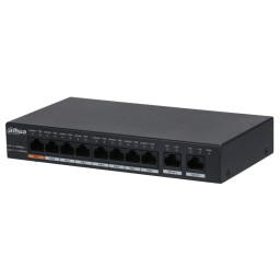 8-портовий комутатор з 8 РоЕ портами Dahua Technology DH-PFS3010-8GT-96