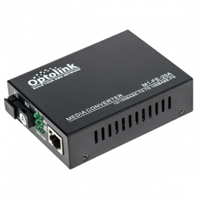 Медіаконвертор Optolink-1M-FE-20B 1550Tx 20km