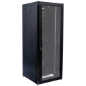 Шафа чорна 19" 18U, 610 х 675 мм