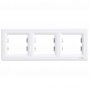 Schneider Electric ASFORA EPH5800321 Рамка 3-місна горизонтальна біла