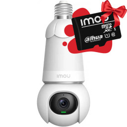 IMOU IPC-S6DP-5M0WEB-E27 (Bulb Cam 5MP) - 5 Мп Wi-Fi PTZ камера-лампочка