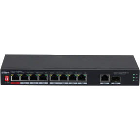 Комутатор некерований Dahua Technology DH-PFS3110-8ET1GT1GF-96