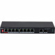 Комутатор некерований Dahua Technology DH-PFS3110-8ET1GT1GF-96